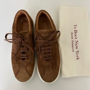 Brown Suede Leather Sneaker | To Boot New York